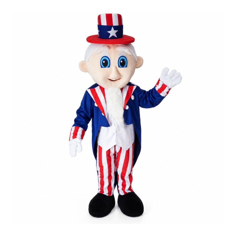 Cute Uncle Sam Mascot Costume
