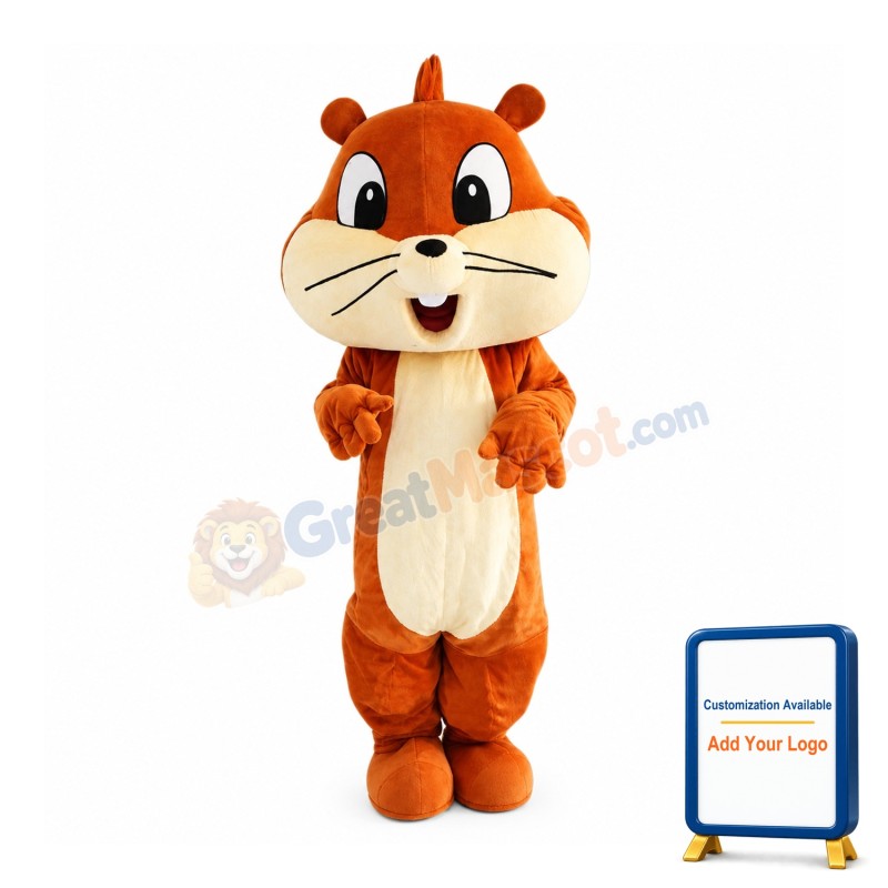 Little Cute Squirrel Mascot Costume