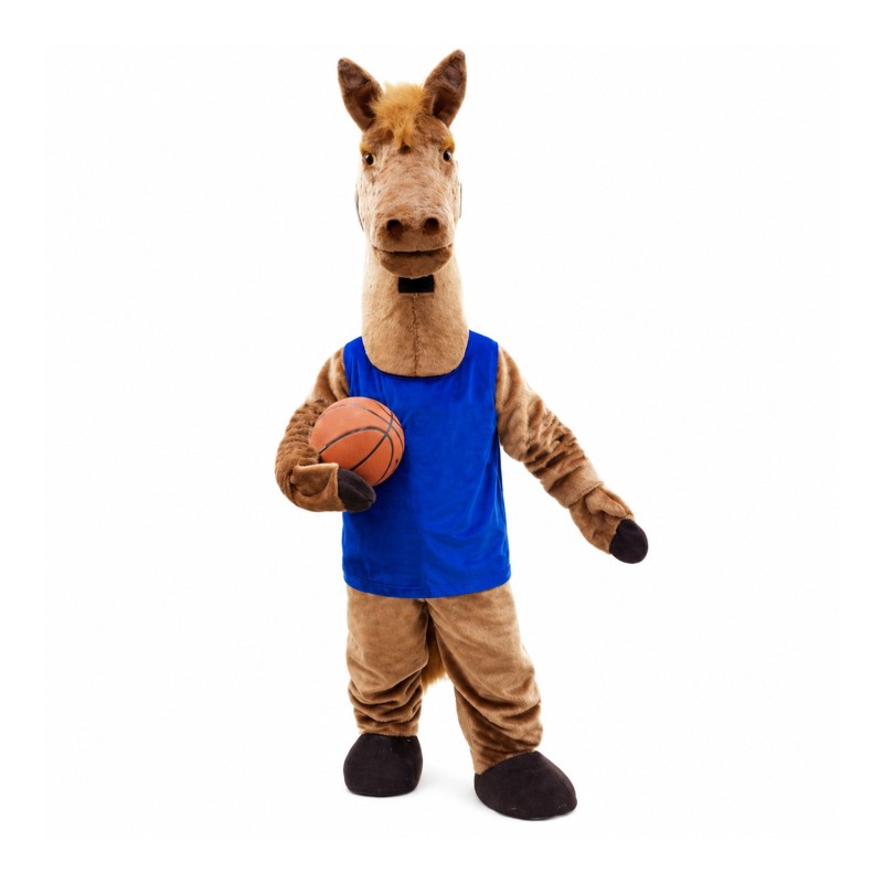 Basketball Horse Mascot Costume Free Shipping