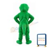 Plush Green Frog Mascot Costume