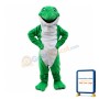 Plush Green Frog Mascot Costume