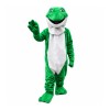 Plush Green Frog Mascot Costume