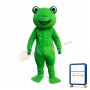 Green Frog Mascot Costume
