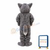 Plush Coyote Wolf Mascot Costume