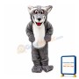 Plush Coyote Wolf Mascot Costume