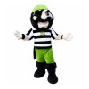Green Pirate Mascot Costume
