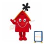 Red House Mascot Costume