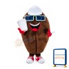 Coffee Bean Mascot Costume