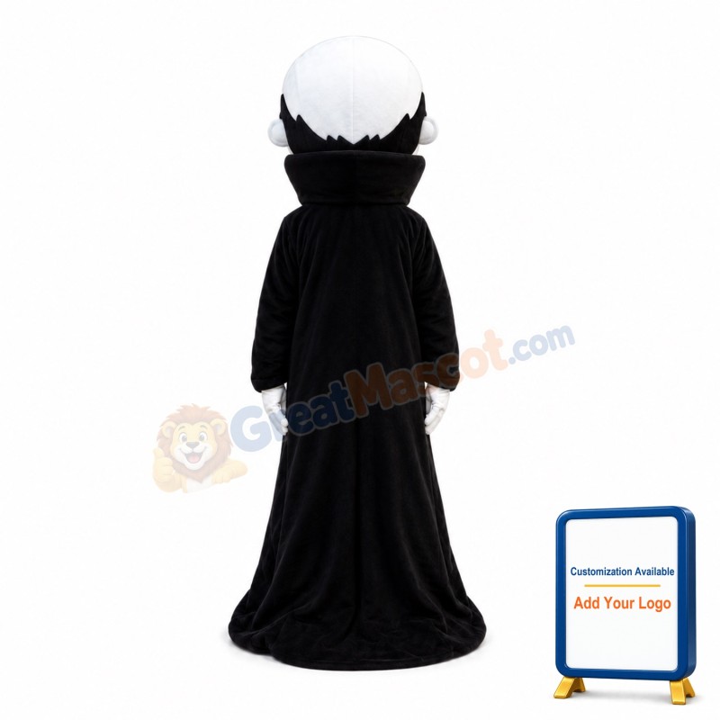 Black Devil Monster Mascot Costume