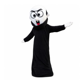 Black Devil Monster Mascot Costume