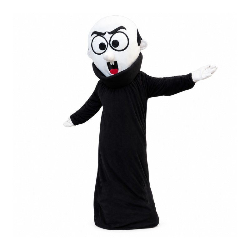 Black Devil Monster Mascot Costume