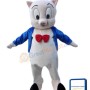 Porky Pig Mascot Costume