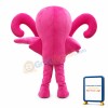 Pink Octopus Mascot Costume