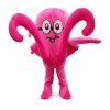 Pink Octopus Mascot Costume