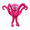 Pink Octopus Mascot Costume