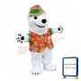 Friendly Lightweight Polar Bear Mascot Costume