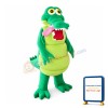 Happy Lightweight Alligator Mascot Costume