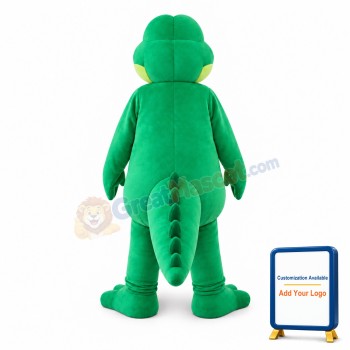 Happy Lightweight Alligator Mascot Costume