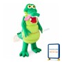 Happy Lightweight Alligator Mascot Costume