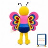 Friendly Lightweight Butterfly Mascot Costume