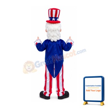 Uncle Sam Mascot Costume