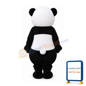 Cute Lightweight Panda Bear Mascot Costume