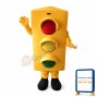 Traffic Light Mascot Costume
