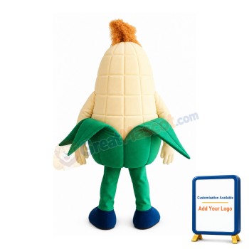 Friendly Lightweight Corn Mascot Costume