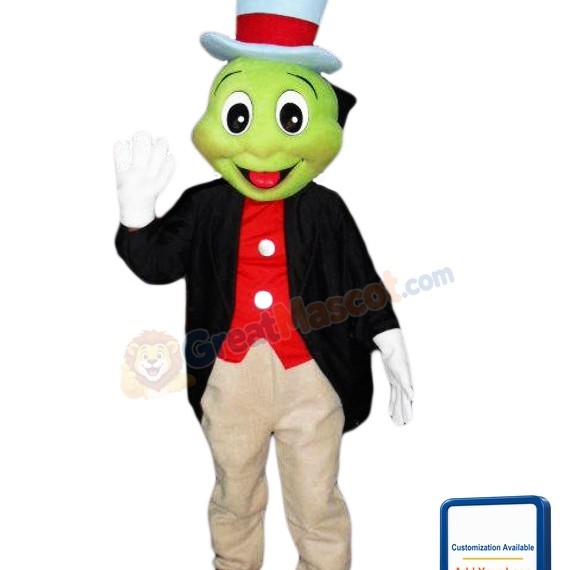 Jiminy Cricket Mascot Costume
