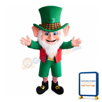 Cute Leprechaun Mascot Costume