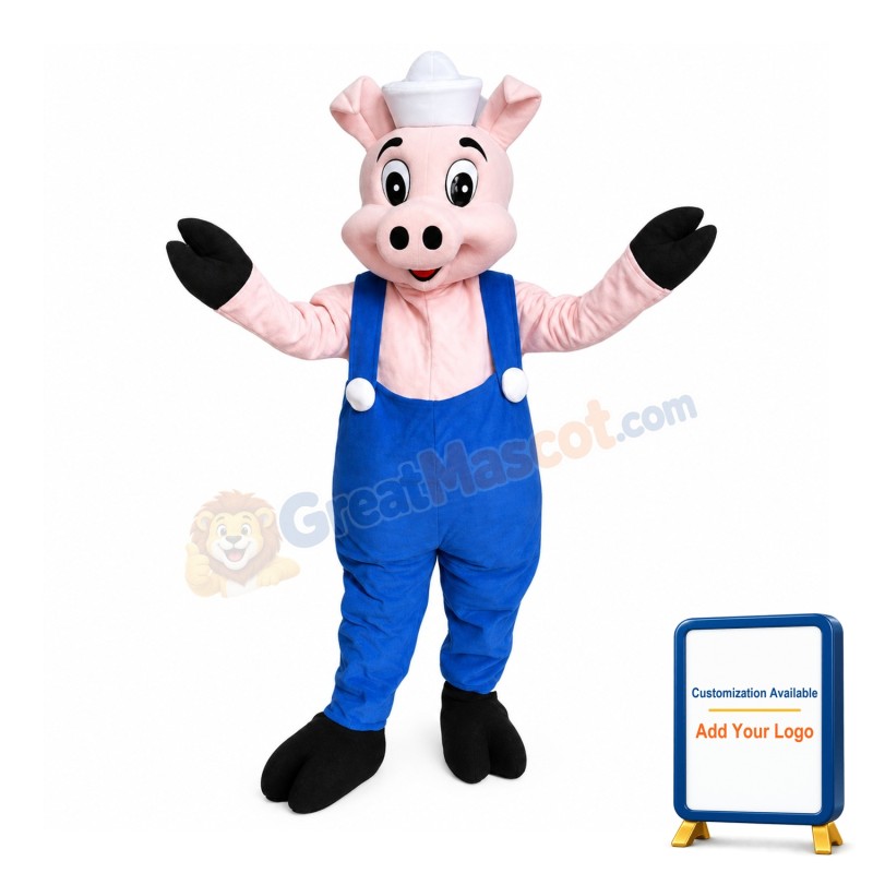 Cute Little Pig Mascot Costume