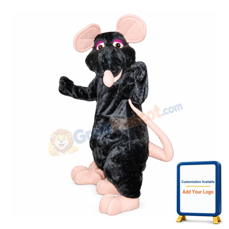 Friendly Lightweight Rat Mascot Costume