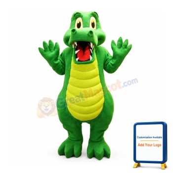 Amazing Quality Alligator Mascot Costume