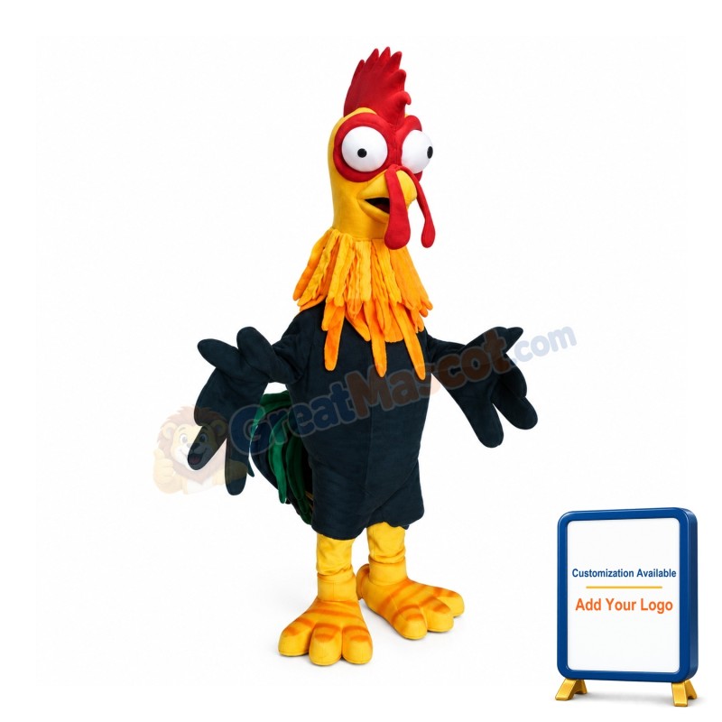 Funny Rooster Mascot Costume