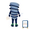 Happy Lightweight Tornado Mascot Costume