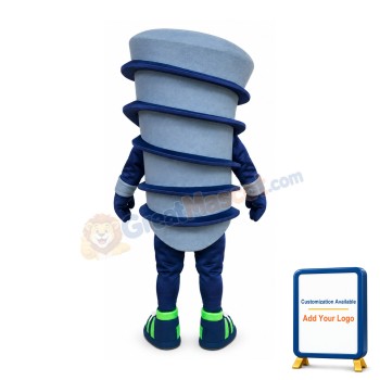 Happy Lightweight Tornado Mascot Costume