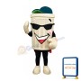 Happy Trash Can Mascot Costume