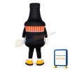 Black Bottle Mascot Costume
