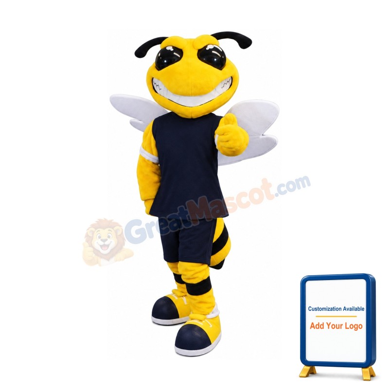 Power Sport Bee Mascot Costume