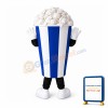 Happy Lightweight Popcorn Mascot Costume