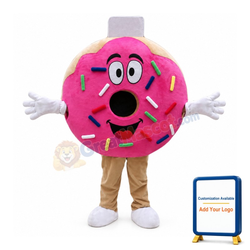 Doughnut Donut Mascot Costume
