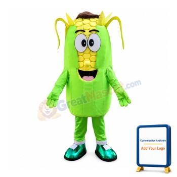 Happy Corn Mascot Costume