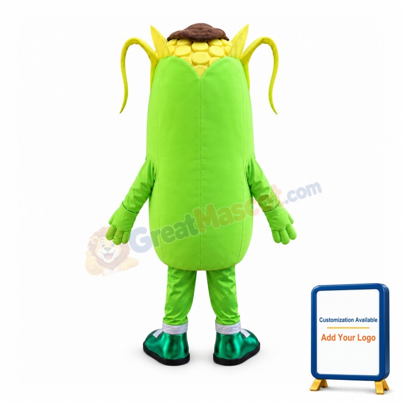 Happy Corn Mascot Costume