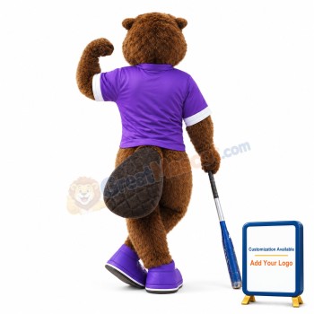 College Beaver Mascot Costume