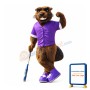 College Beaver Mascot Costume