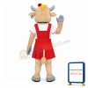 Female Cow Mascot Costume