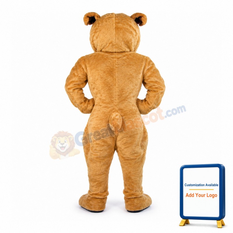 Cute Lightweight Bulldog Mascot Costume