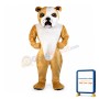 Cute Lightweight Bulldog Mascot Costume
