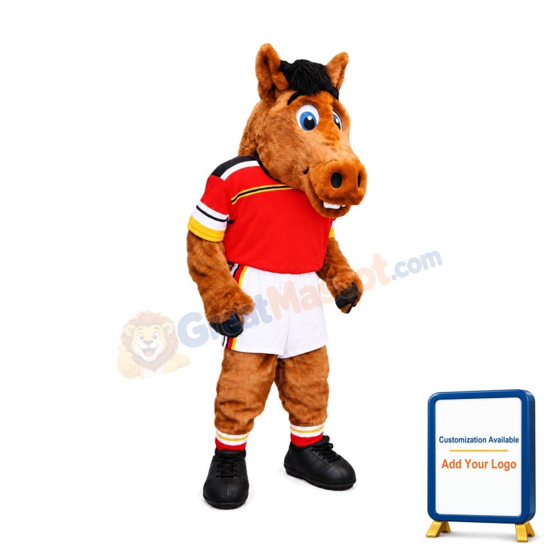 Sport Lightweight Horse Mascot Costume