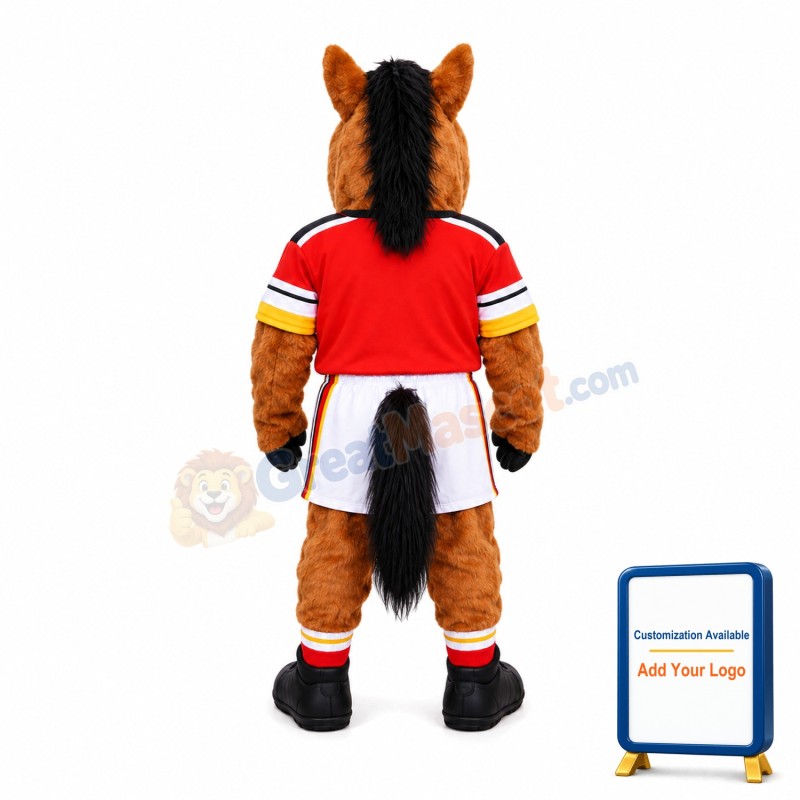 Sport Lightweight Horse Mascot Costume